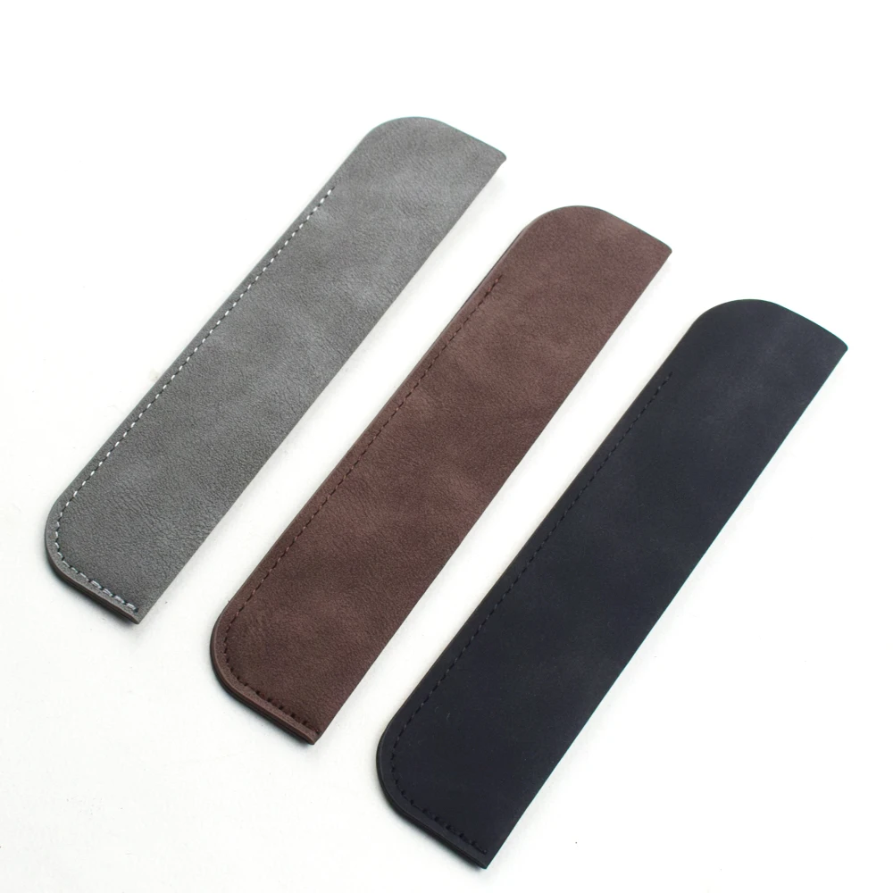 Пенал Из Искусственной Кожи Держатель Для Одной Ручки Офисные Школьные