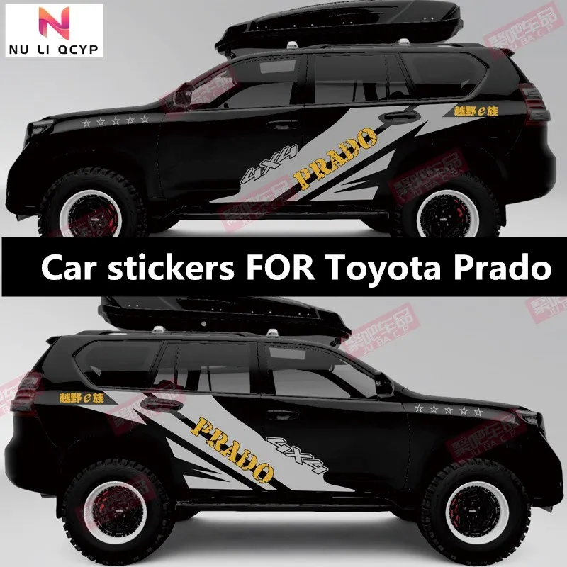 

Автомобильные наклейки для Toyota Prado 2008-2022, специальный спортивный внедорожник, аксессуары
