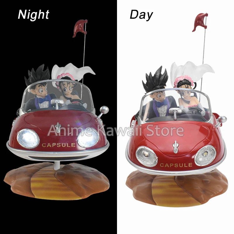 Чехол для автомобиля Goku &amp Chichi с аниме Свадебный чехол вождения корповая машинка