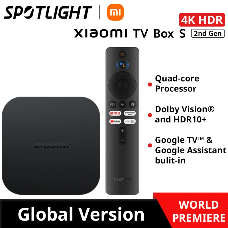 Quad-core Cortex A55 Bt5.2 Smart Tv Box