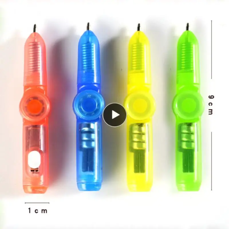 

Interesting Toys Fingertip Rotating Spinner Gyro Toy Pen LED Luminous Gyro Pen Office Anti Stress Kinetic Desk Toys Baby Gift