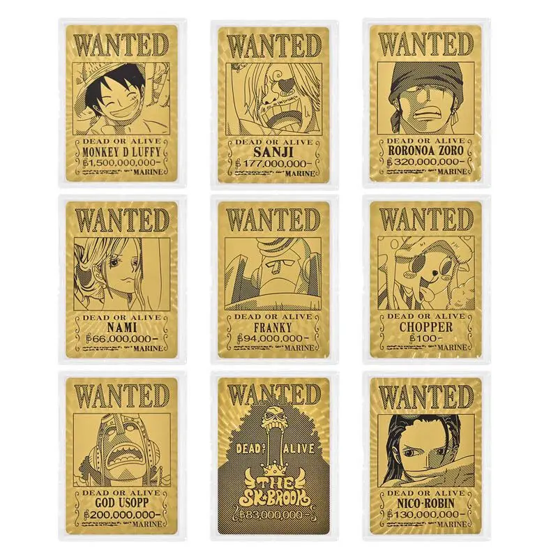 

New Animation One Piece Cartoon Gold Game Collection Card Children's Toys Birthday Christmas Gift Luffy Roronoa Zoro