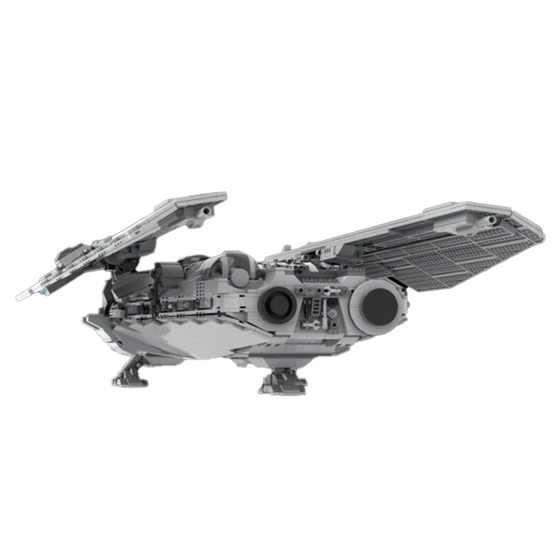 MOC Space War UCS Fondor Haulcraft Корабль Строительный блок Starcraft Коллекционный комплект DIY