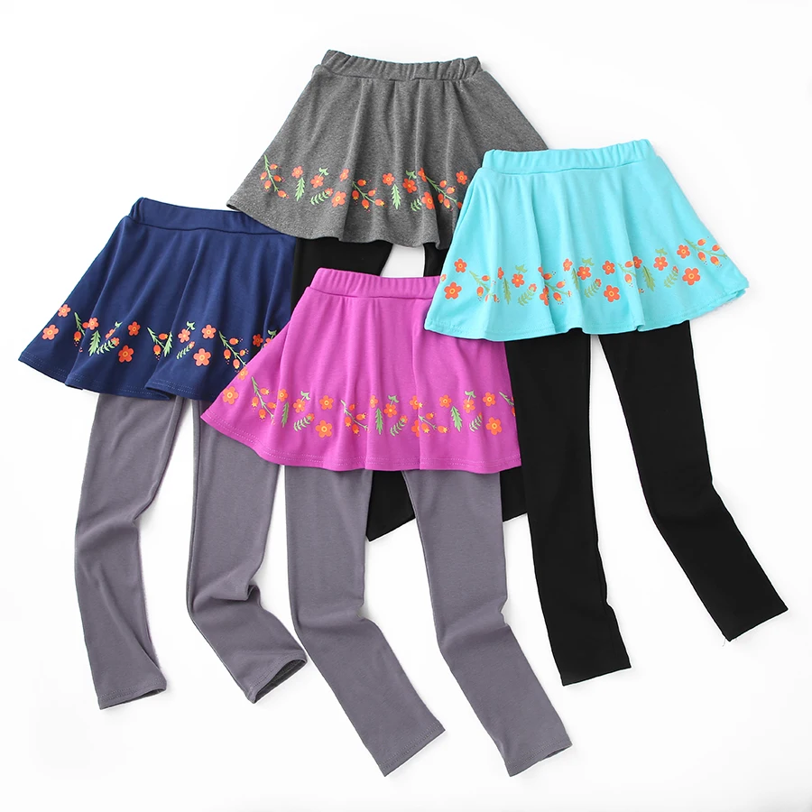 

Baby Girls Tutu Skirts Pants Kids Candy Print Color Leggings Teenage Girls Clothing Leggings Pants