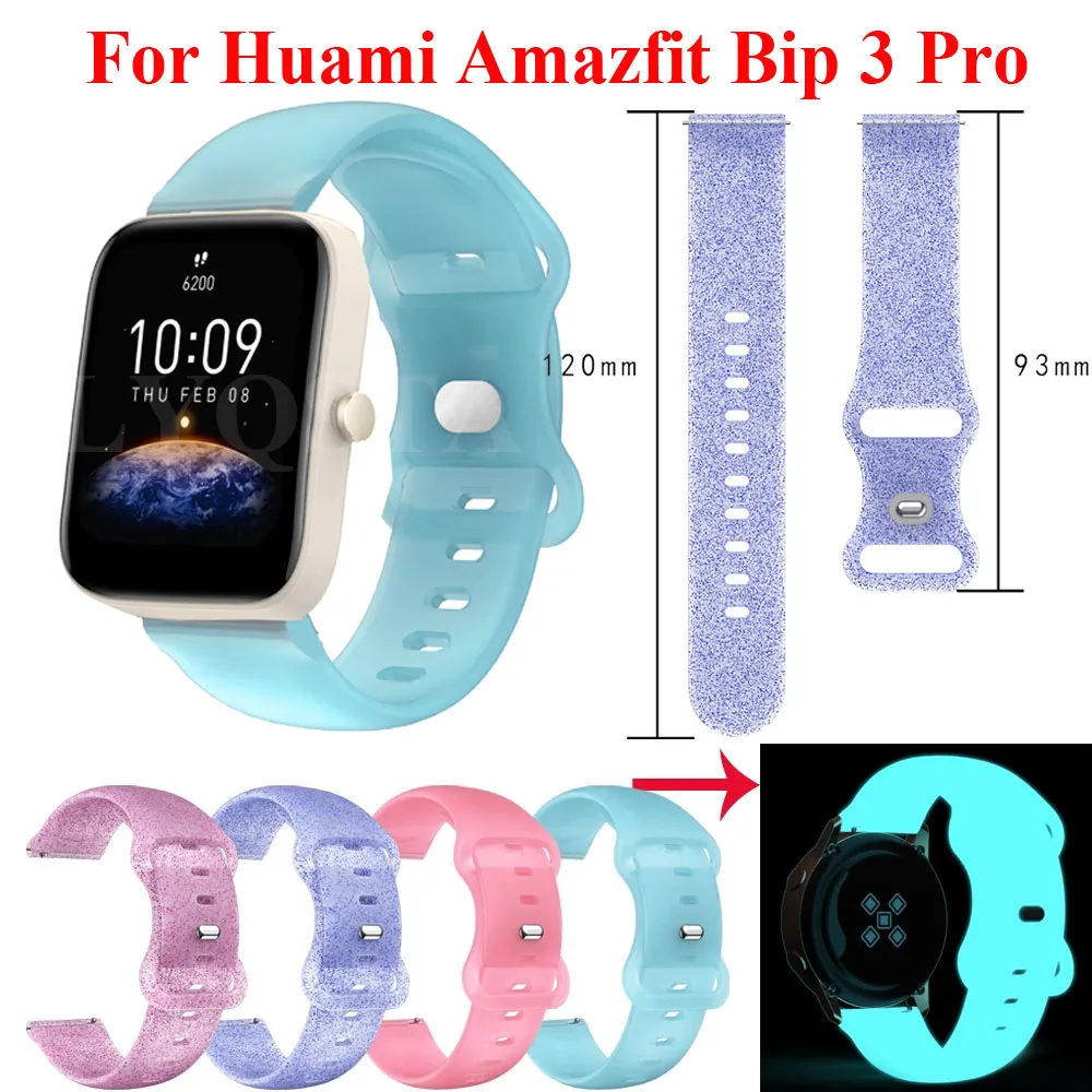 

Ремешок силиконовый для Amazfit Bip 3 Pro, сменный Браслет для Amazfit GTS 3/2e/GTS 2, Amazfit Bip/U Pro, 20 мм