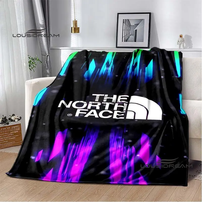 

The North Face logo printing Blanket TNF Sofa Throw blanket Adults and Children Bedroom Living Room Decoration travel Blanket