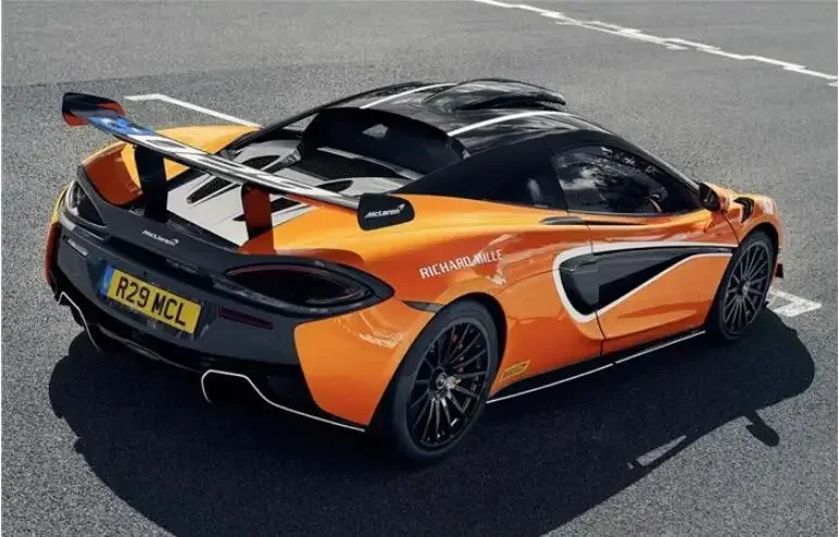 Заднее крыло из углеродного волокна задний багажник с раскладывающимся