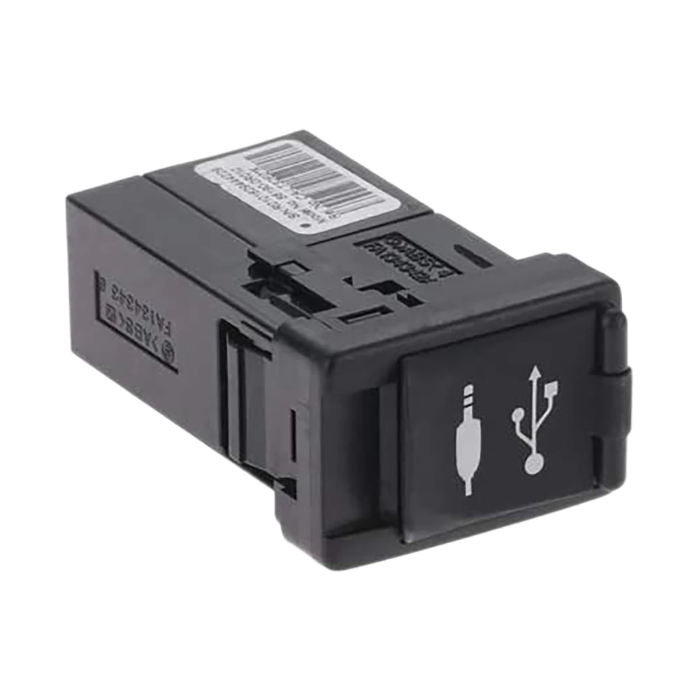 

AUX USB-порт адаптер, вспомогательный аудио вход Разъем для ремонта автомагнитолы, подходит для Toyota Corolla Camry 86190-0R010