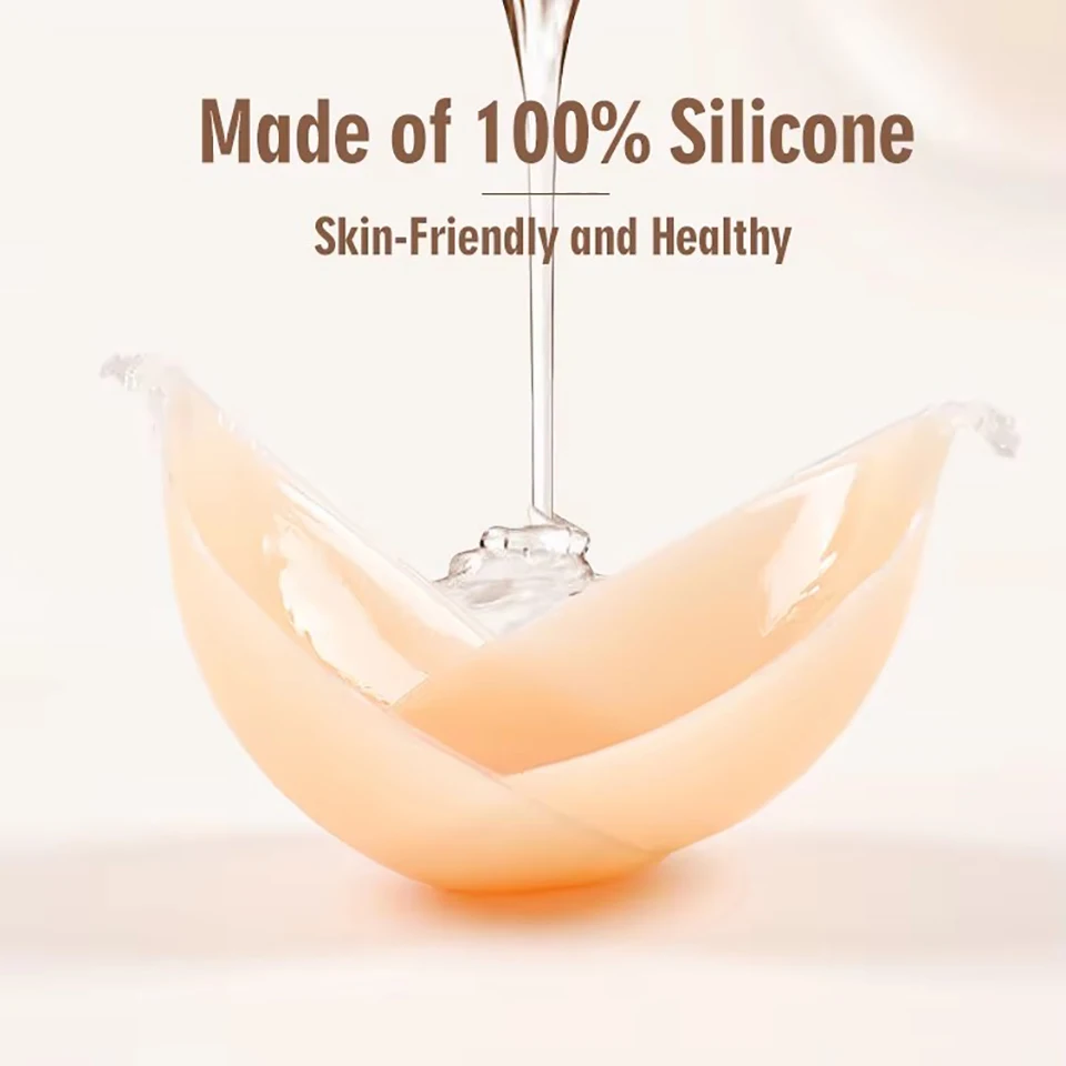 Женские силиконовые Стикеры для бюстгальтера с эффектом пуш-ап