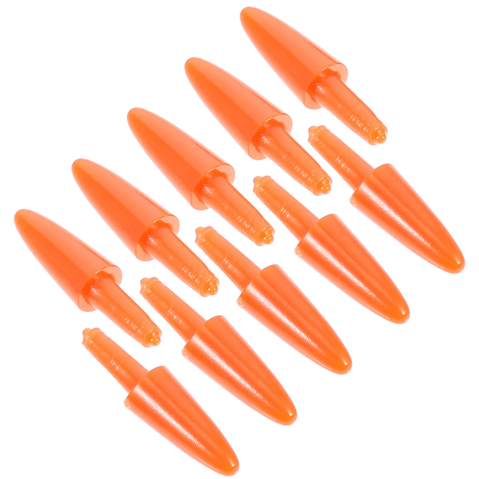 

Snowman Nose Christmas Plastic Toys Xmas DIY Making Festival Winter Orange Accessories