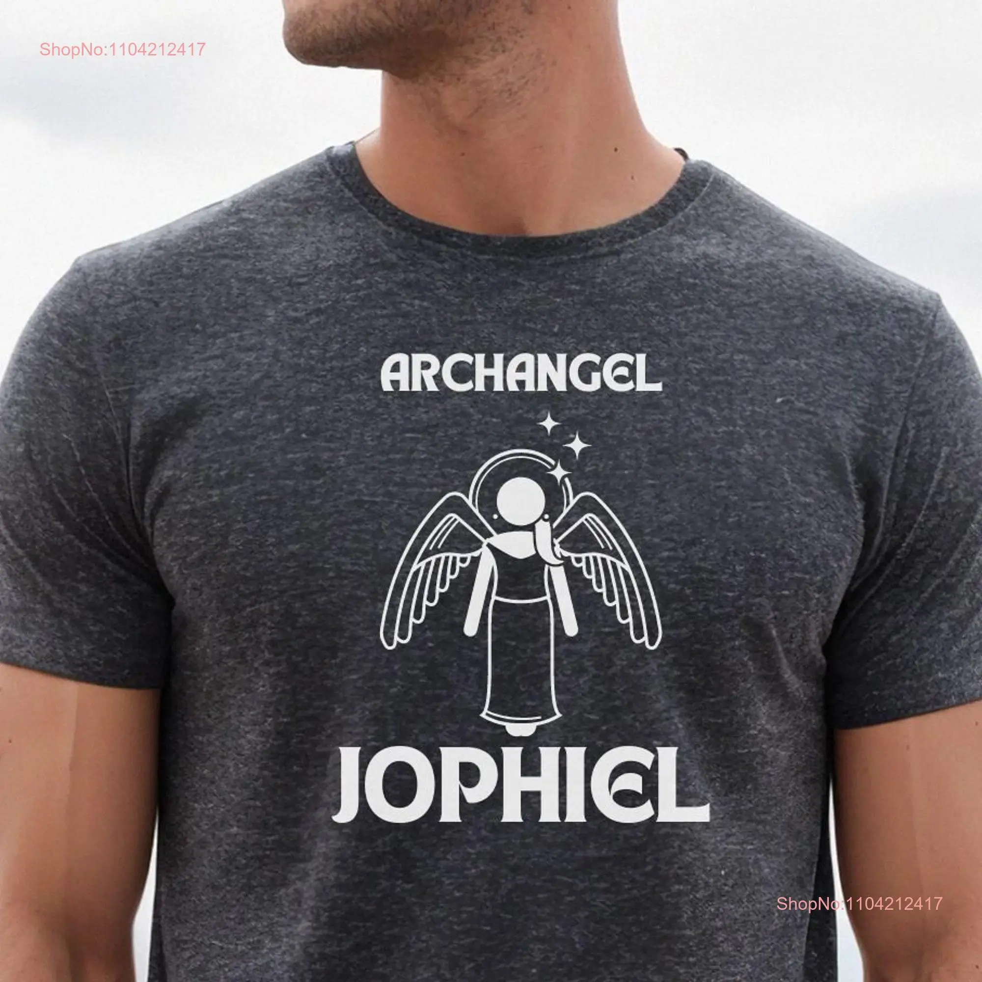 Футболка Archangel Jophiel Archangels Arch Angels Сакральная геометрия Духовный ангел с длинными