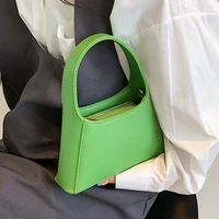 small pu leather crossbody sling bag 2022 summer trendy cute tote womens designer handbag luxury shoulder bags short handle