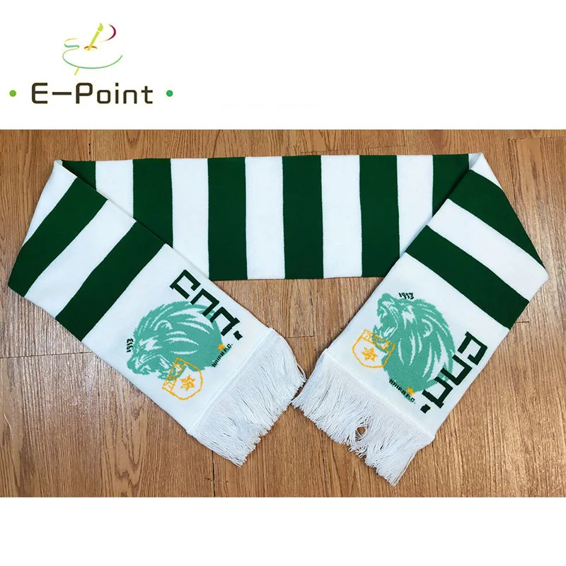 

Шарф для фанатов Ретро льва Maccabi Haifa FC размер 140*18 см двухсторонний вязаный