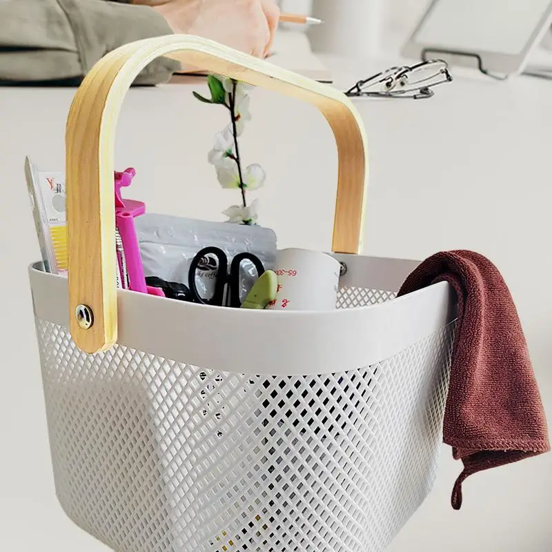 

Multi-functional Kitchen Household Storage Supplies: The Perfect Fruit Shopping Basket, Dirty Clothes Storage, and Vegetable