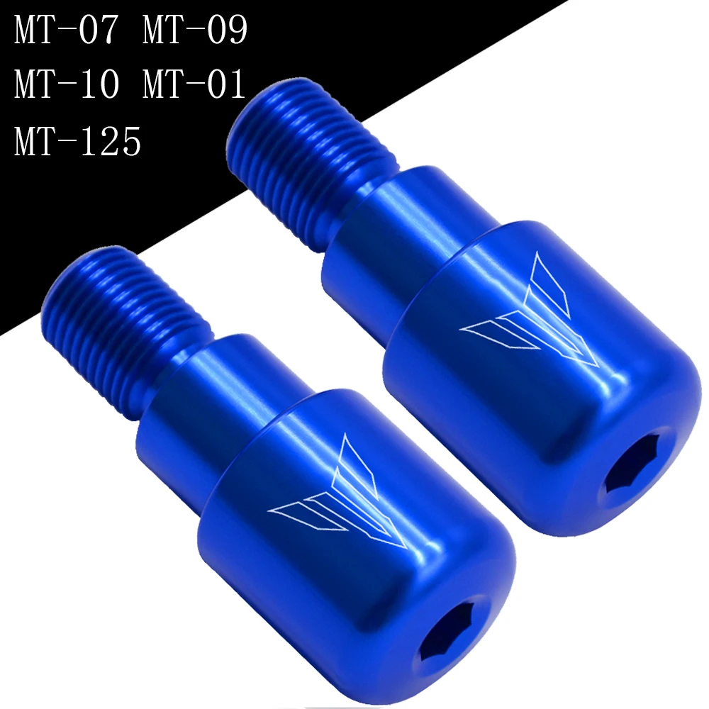 

Moto Handlebar Grips Caps End For Yamaha YZF R125 2008-2022 MT125 2014-2022 MT09 2014-2020 MT10 2016-2022 MT-07 Tracer 2016-2021