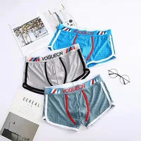 new mens silk underwear bamboo hole shorts under wear pants boxers breathbale underpants male panties boxershorts trunks hot