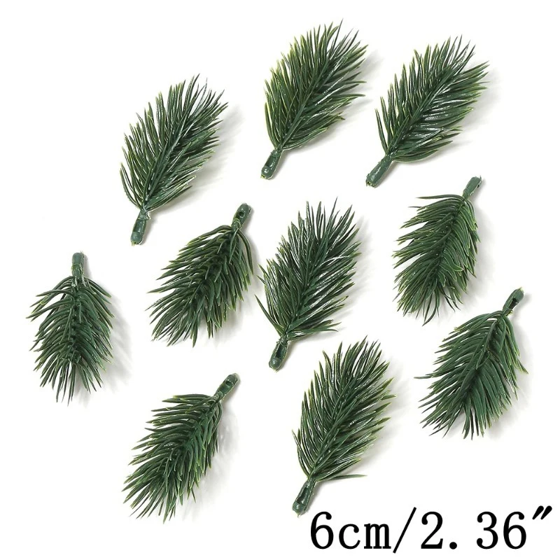 

Искусственные еловые иглы для декора 30/50 шт