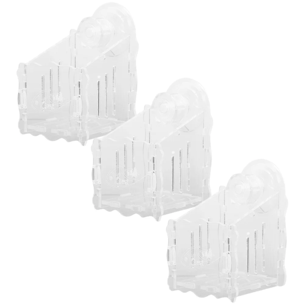 

3Pcs Suction Cup Planter for Fish Tank Hanging Aquatic Pot Aquarium Planting Cup Supply