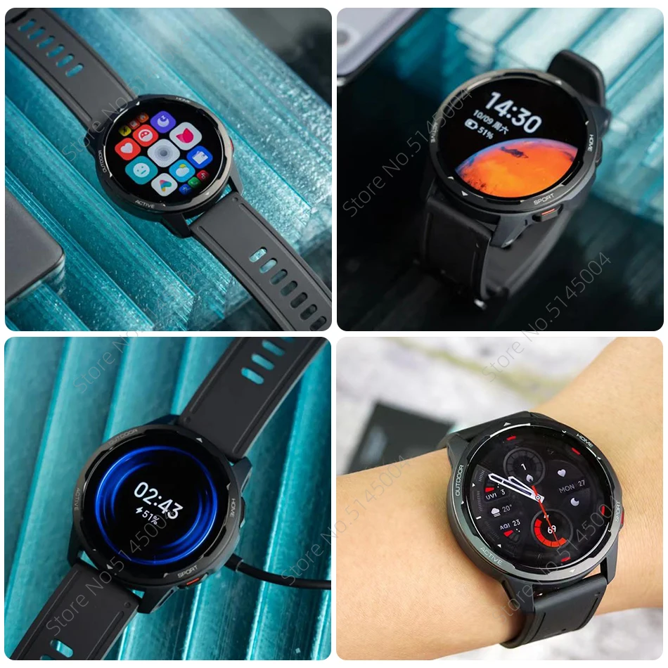 Умные часы Xiaomi Watch S1 1 43 дюйма AMOLED дисплей Bluetooth GPS |