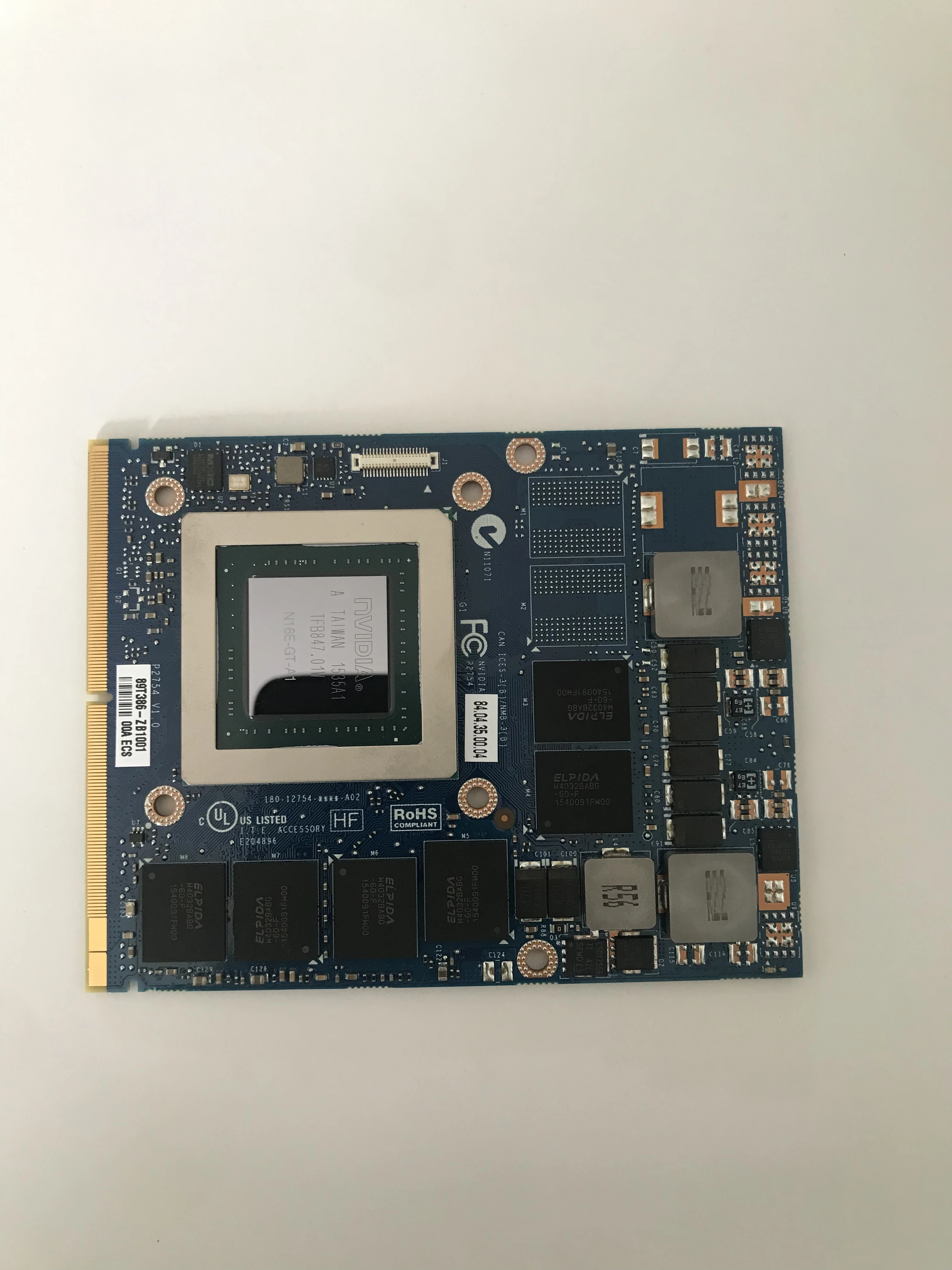 Оригинальная новая видеокарта для DELL MSI GT60 GT70 GT780DX GTX 970M GTX970M MS-1W0H1 Ver 1 0 DDR5 VGA