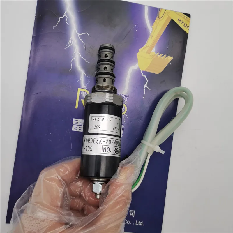 R210LC-7 R225-7 R215-7 EPPR VALVE ASSY XJBN-00382 Main pump Solenoid 40C04