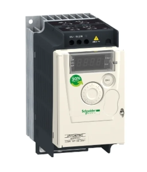 ATV12H055M2 ATV-12H055M2 ATV12H055M2 Product picture variable speed drive ATV12 - 0.55kW - 0.75hp - 200..240V - 1ph - with heat