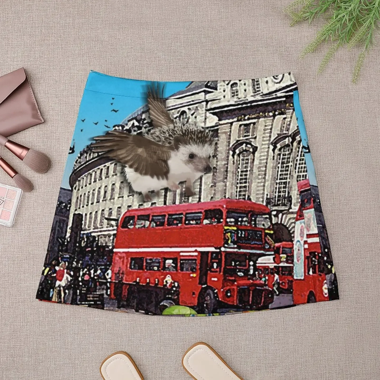 Лондонская автобусная сцена - (главы) Мини-юбка новая в одежде Fairy Core