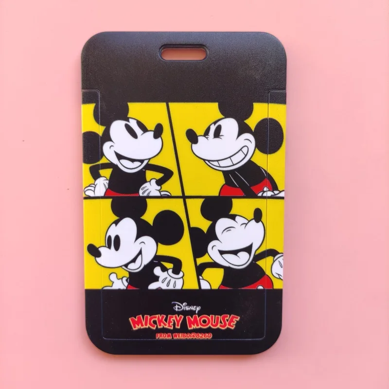Disney Микки Минни Маус Врач Медсестра Имя Телефон деловой значок Карточка Чехол