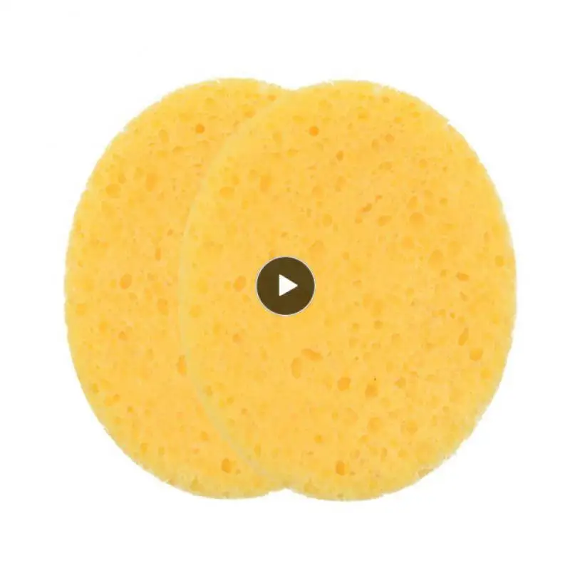 

10/30/Makeup Remover Tool Round Sponge Washing Women Face Cellulose Wood Pulp Cotton Compress Cosmetic Clean Puff Makeup