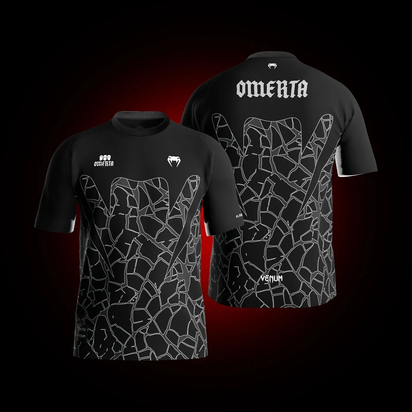 Omerta Boxing Fans летняя дышащая трикотажная мужская уличная спортивная одежда с 3d