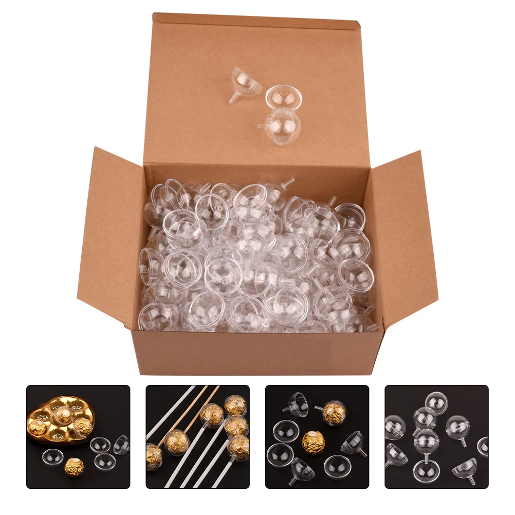 

Chocolate Candy Holder Packaging Wrapperwrappers Clear Boxes Truffle Cups Muffin Support Case Box Forbouquet Cup Flower Rack