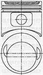 

31-036-000 for PISTON + segment STD. (M102.9, 95,5mm, 22 pin), 22 pin