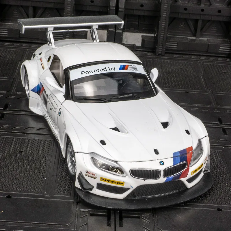 

Модель автомобиля в масштабе 1:32 BMW Z4 M40i, модель литая из сплава, модель автомобиля, Коллекционная модель, искусственная модель