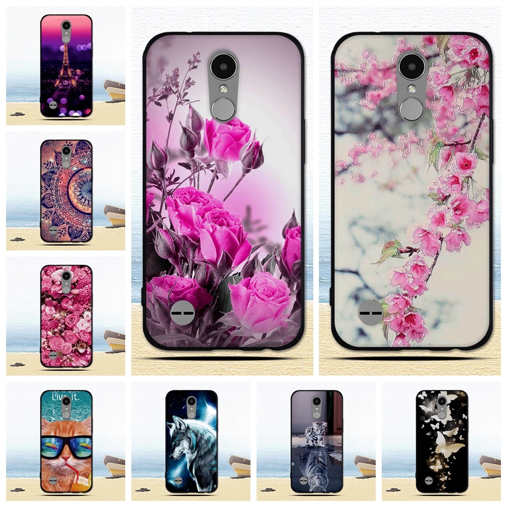 

Cover For LG K10 2017 Case Cover Silicone Soft TPU Printed Back Protective Phone Case FOR LG K10 2017 X400 M250 M250N LV5 Case
