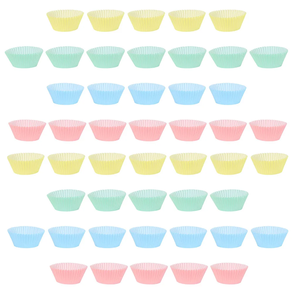 

200 Pcs Muffin Cake Tray Cupcake Wrappers Large Liners Wrapping Paper Papers Cups