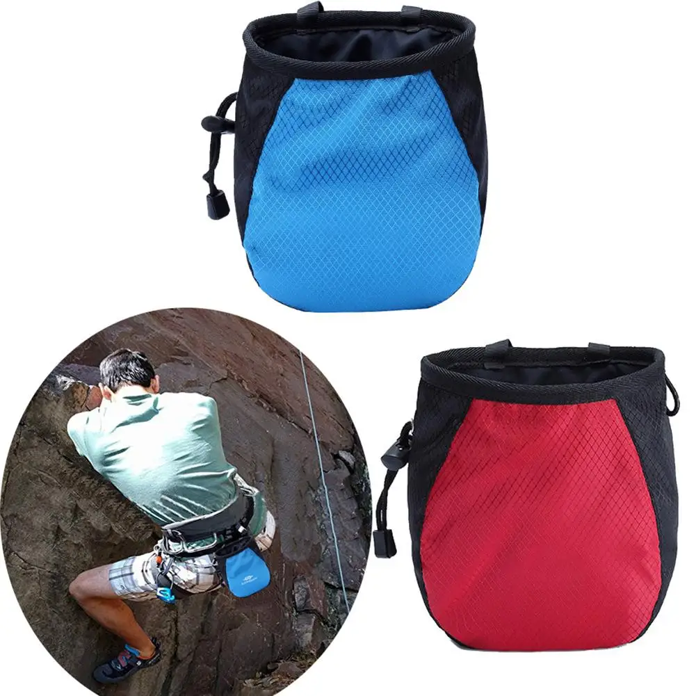 

Climbing Gym Magnesium Powder Storage Bags With 1.2m Adjustable Waist Belt Large Capacity Outdoor Chalk Bag Drop Shipping