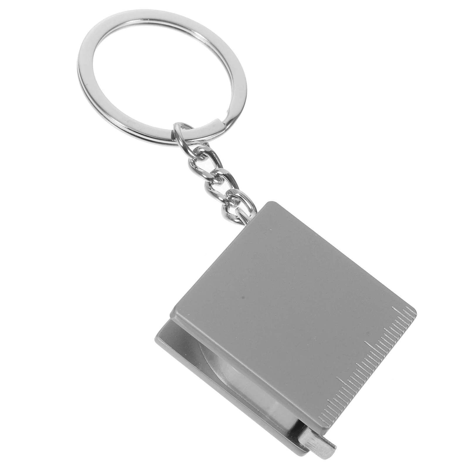 

Tape Measure Metal Key Chain Mark Gripper Multifunctional Keyring Portable Tape Measure for Sewing Tailor Cloth Ruler