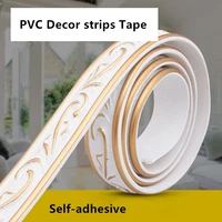 tv wall mirror soft line ceiling wallpaper border pvc self adhesive decorative strip tape furniture renovation rubber strip