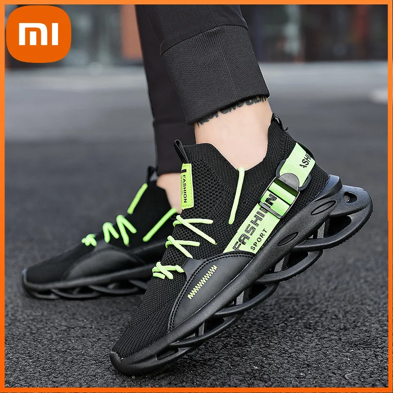 

Xiaomi Men Fashion Sports Running Shoes Light Breathable Sports Shoes Mesh Shoes Outdoor Walking Men Shoes Sapatos Masculino