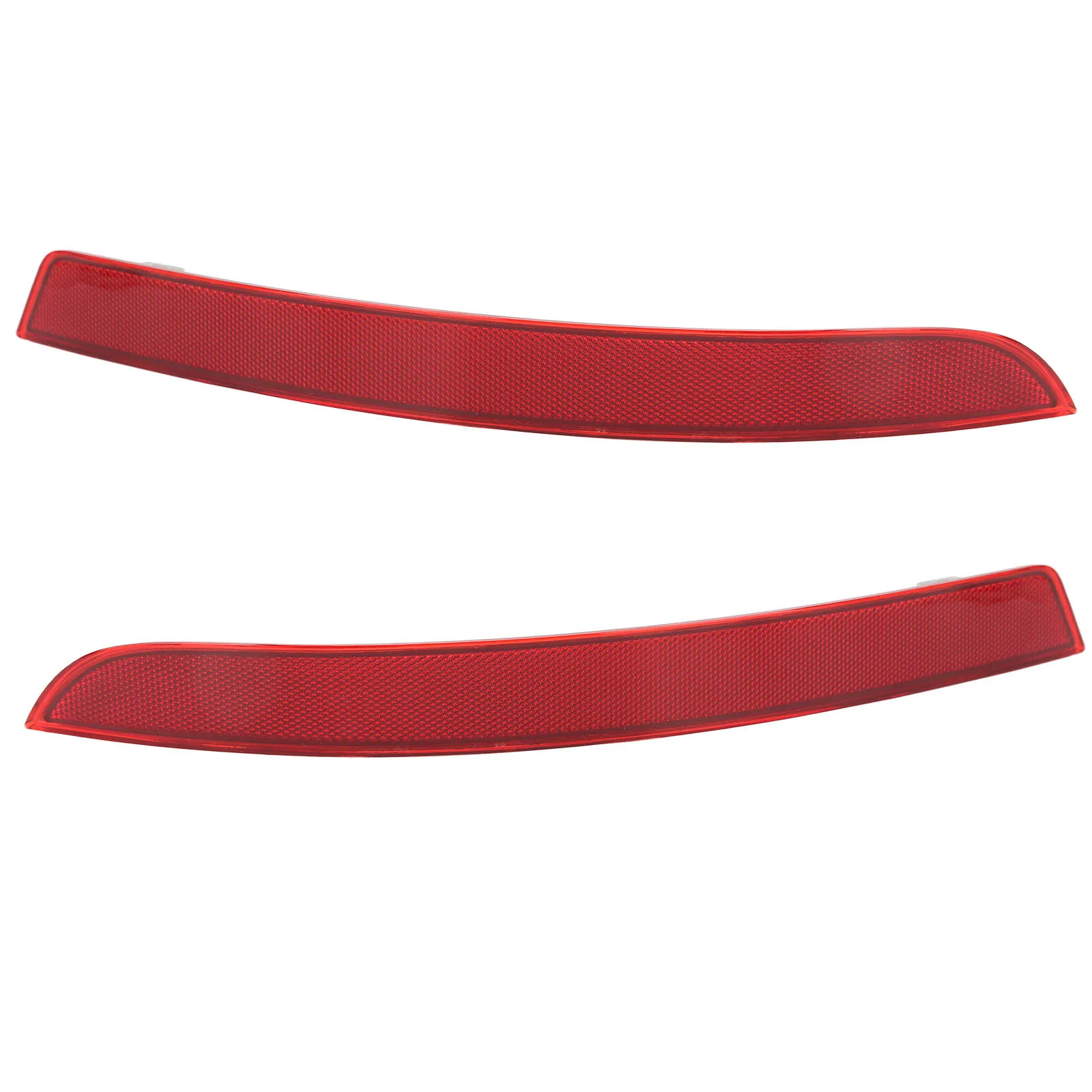 Отражатель для заднего бампера профессиональный Красный устойчивый к царапинам