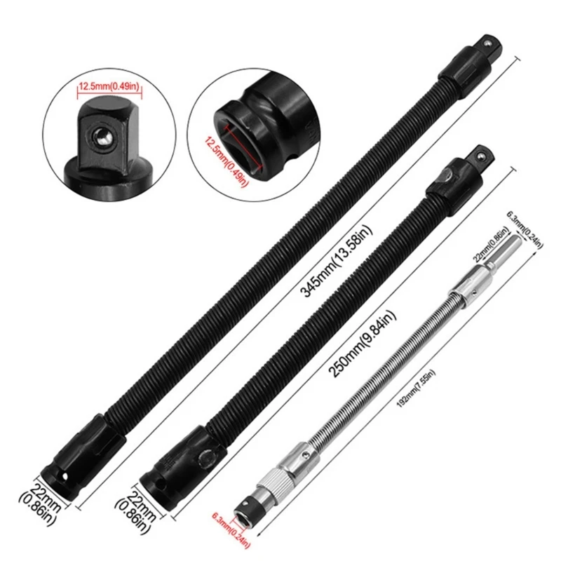 

1/2 г., удлинитель вала с гибким валом, удлинитель крутящего момента, торцевой ключ с храповым механизмом, электрический ключ, соединительный ...