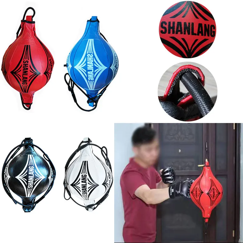 

Boxing Speed Ball Bag Professional Adults Child Fitness Boxing Training Hanging Reaction Ball Home Workout Portable Inflatable