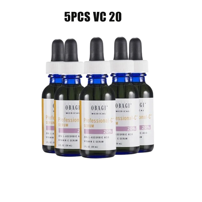 

5PCS OBAGI Professional-C 20 Serum Hyperoxidation Brightening Whitening Skin Lighten Acne Scars and Balances Skin Tone Skin Care