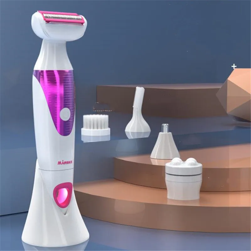 Bikini Line Trimmer Underarm Hair Clipper Eyebrow Razor Body Haircut Removal Epilator 5 In 1