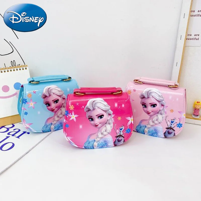 Disney 2023 New Original Women Shoulder Bags Frozen 2 Cartoo