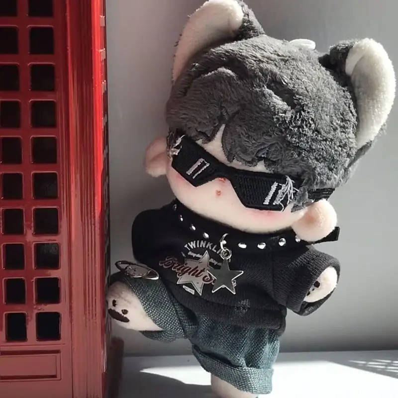 15 см 10 хлопковая кукла одежда брюки ожерелье комплект очков аксессуары украшения