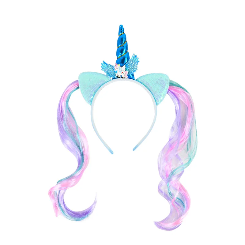 

Пластиковая повязка на голову единорог CYZIWEI