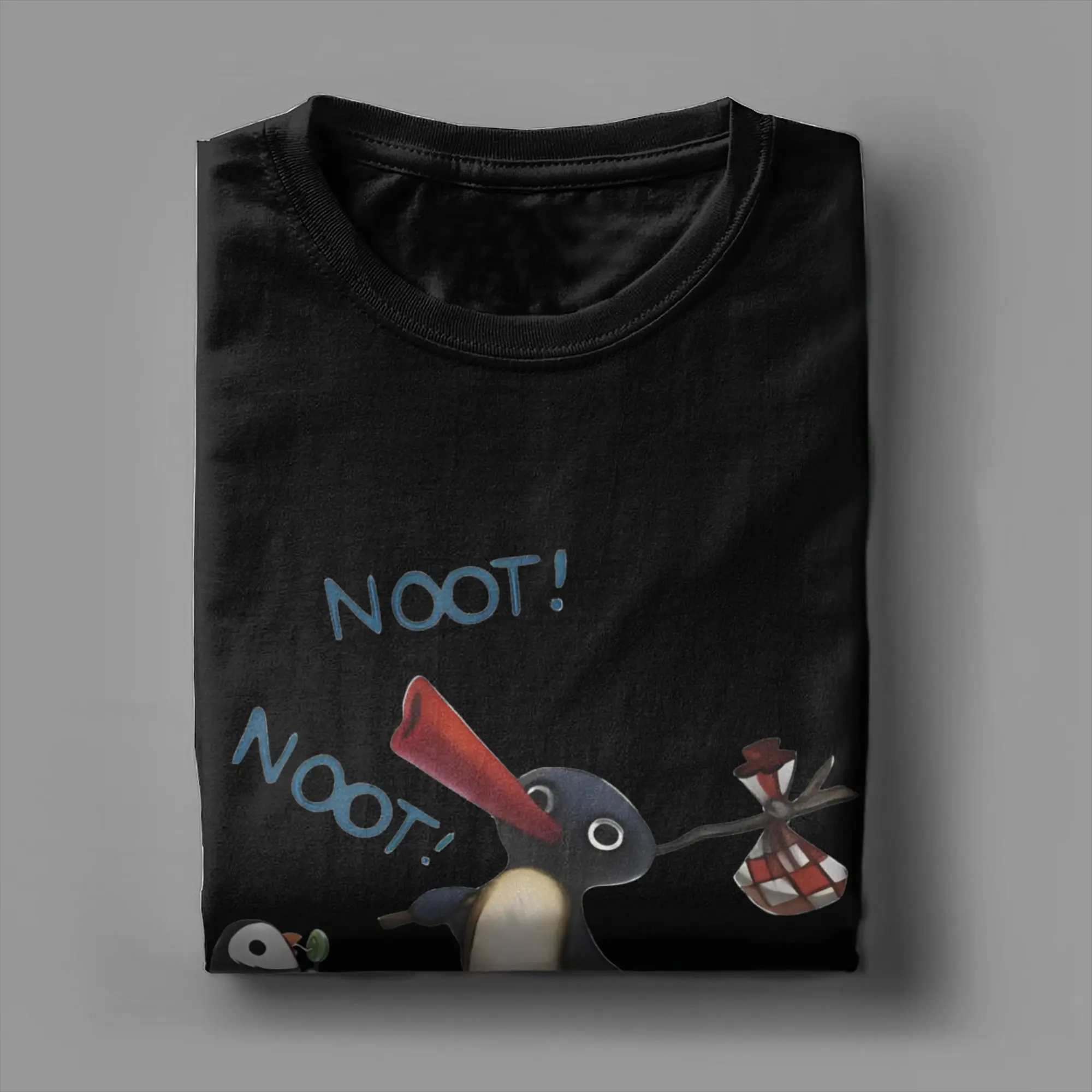 Mens Womens Penguin Noot Shirt Pure Cotton Fashion T-Shirt Clothing Outfits
