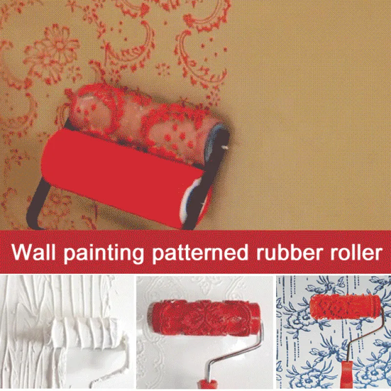 Печатный ролик для тиснения художественный диатомит резиновый текстурный