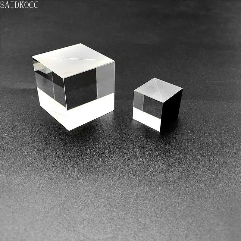 SAIDKOCC Custom 50mm Beamsplitter Prism-прямоугольный треугольный AR покрытие клей Prism